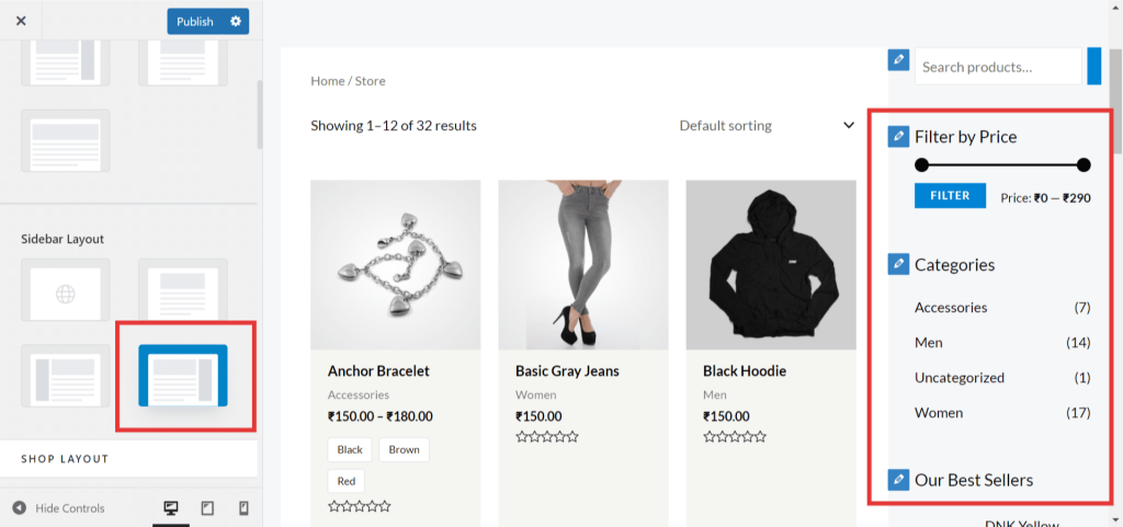 How To Manage Sidebars in Free Astra Theme Astra Pro Sidebar 1024x481