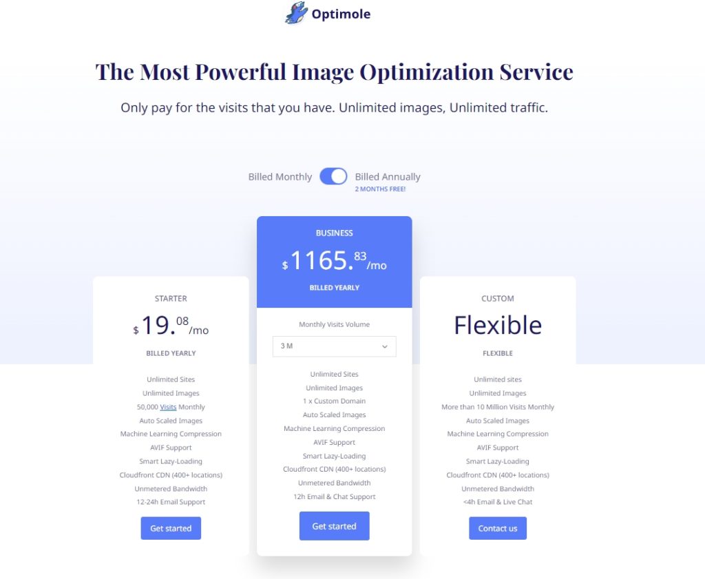 6 Best WordPress Image Optimization Plugins (In-Depth Comparison With Test Data) Optimole 1024x841