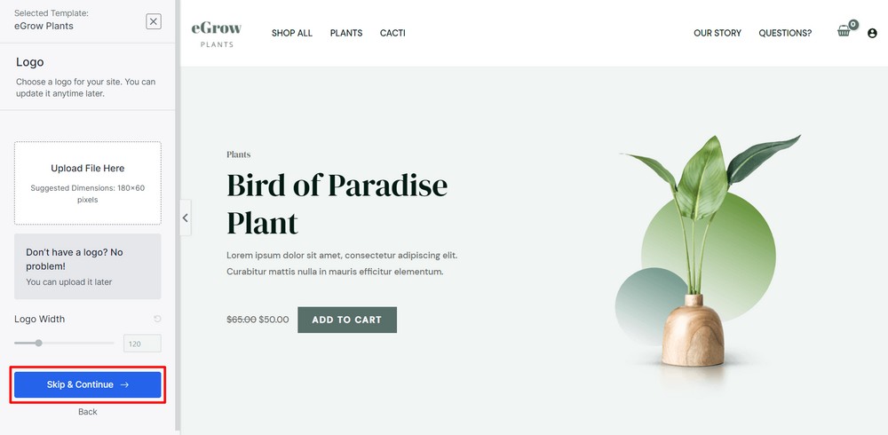 How To Sell Plants Online From Home - Beginner’s Guide Add website logo