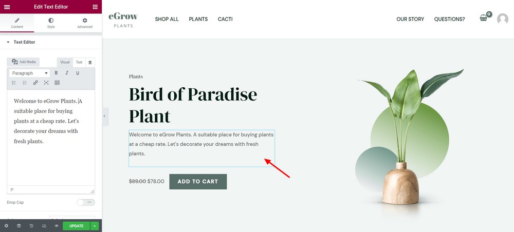 How To Sell Plants Online From Home - Beginner’s Guide Change text