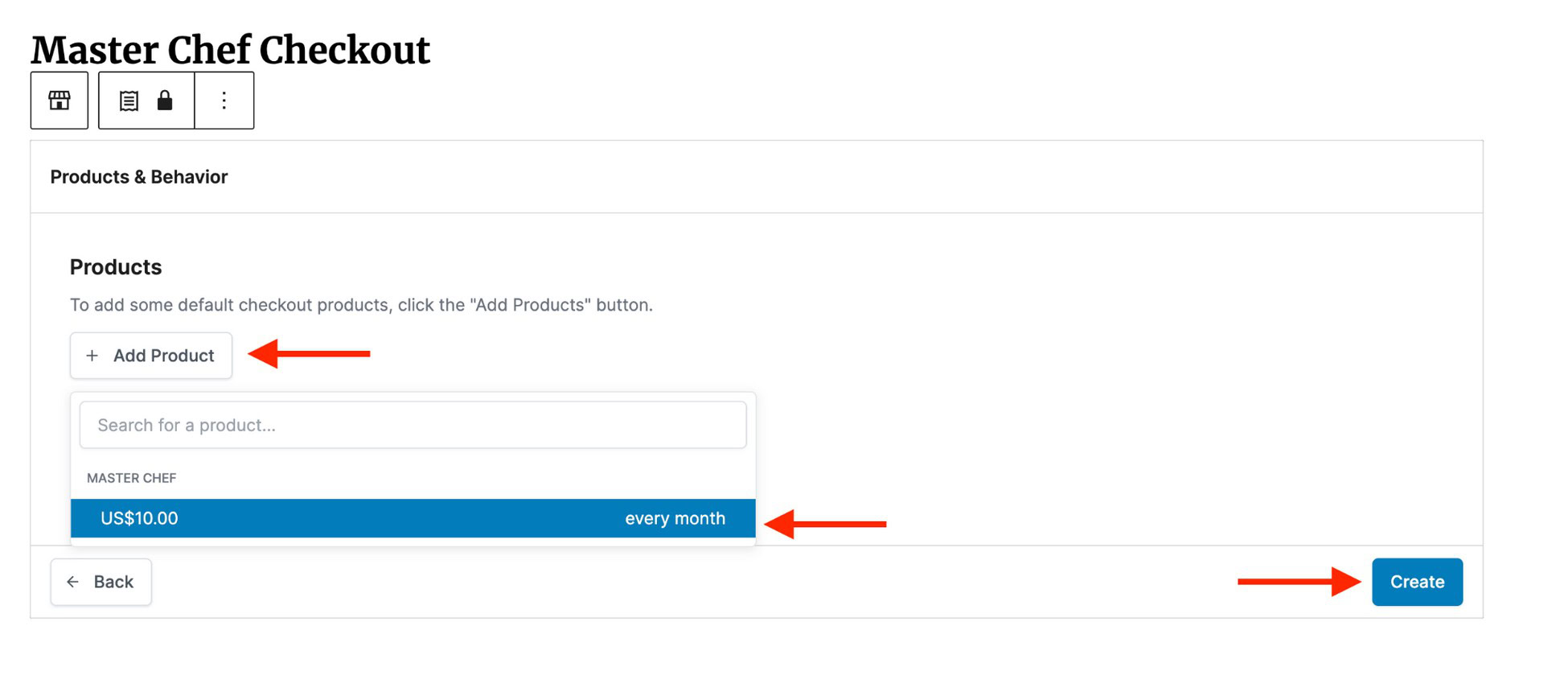 Create a Powerful Membership Site That Makes Money add products to checkout page