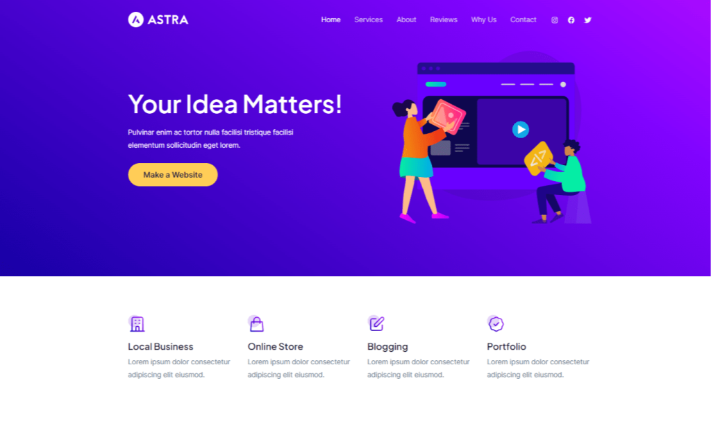 How to Replicate the Astra Screenshot? Astra Demo 1024x611