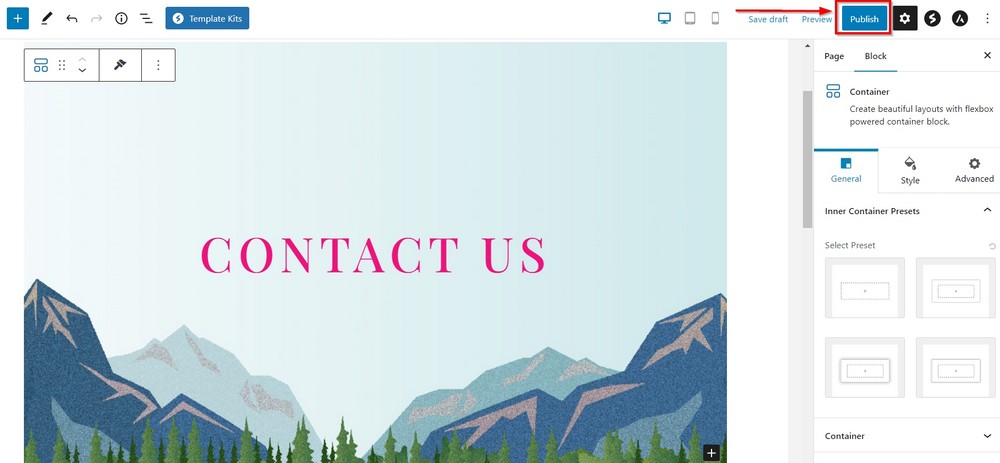How To Start a Travel Blog: From Creating a Website to Making Money Astra's contact page template