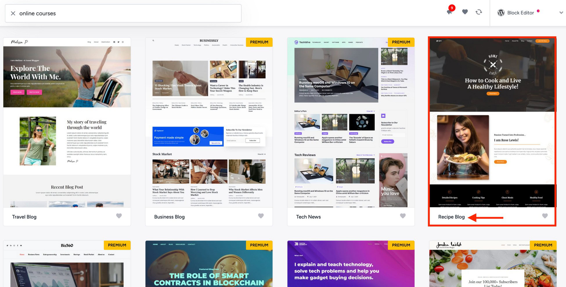 Create a Powerful Membership Site That Makes Money choose an astra starter template