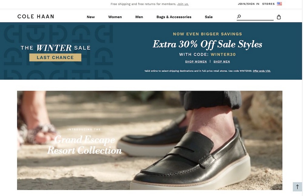 17 common website design mistakes and how to avoid them Cole Haan