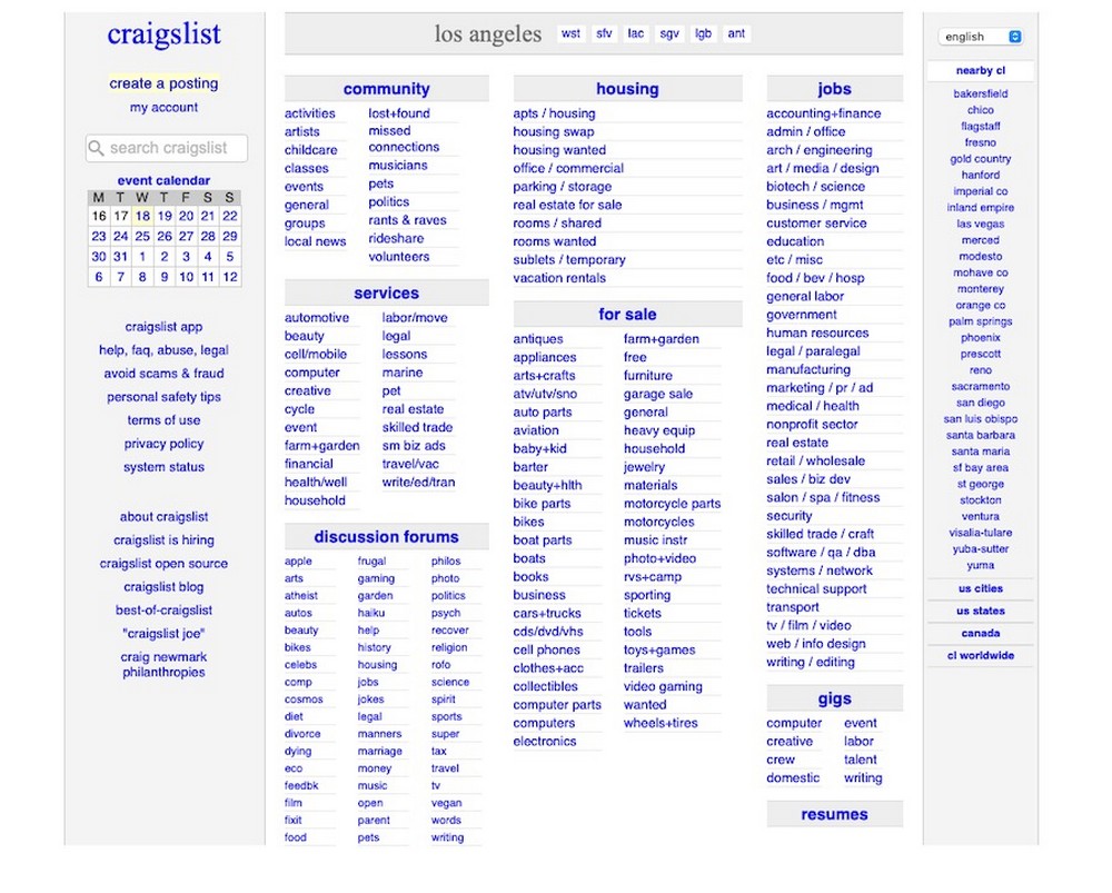 17 common website design mistakes and how to avoid them craigslist