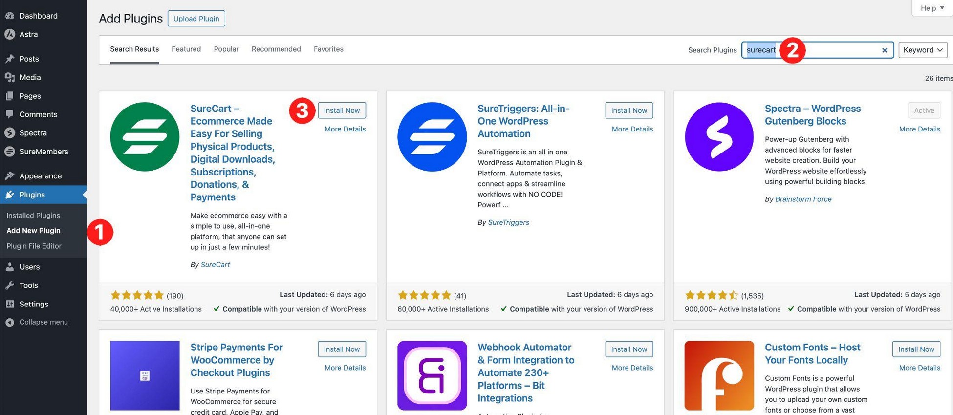 Create a Powerful Membership Site That Makes Money install surecart
