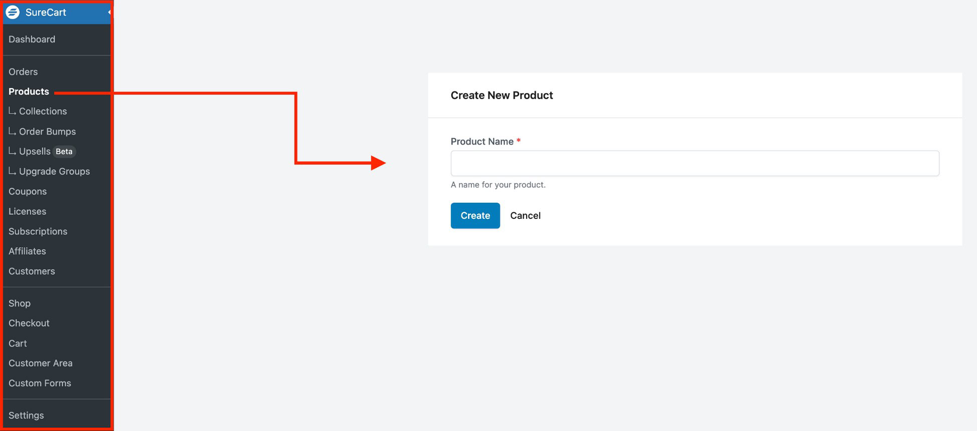 Create a Powerful Membership Site That Makes Money name your product with surecart