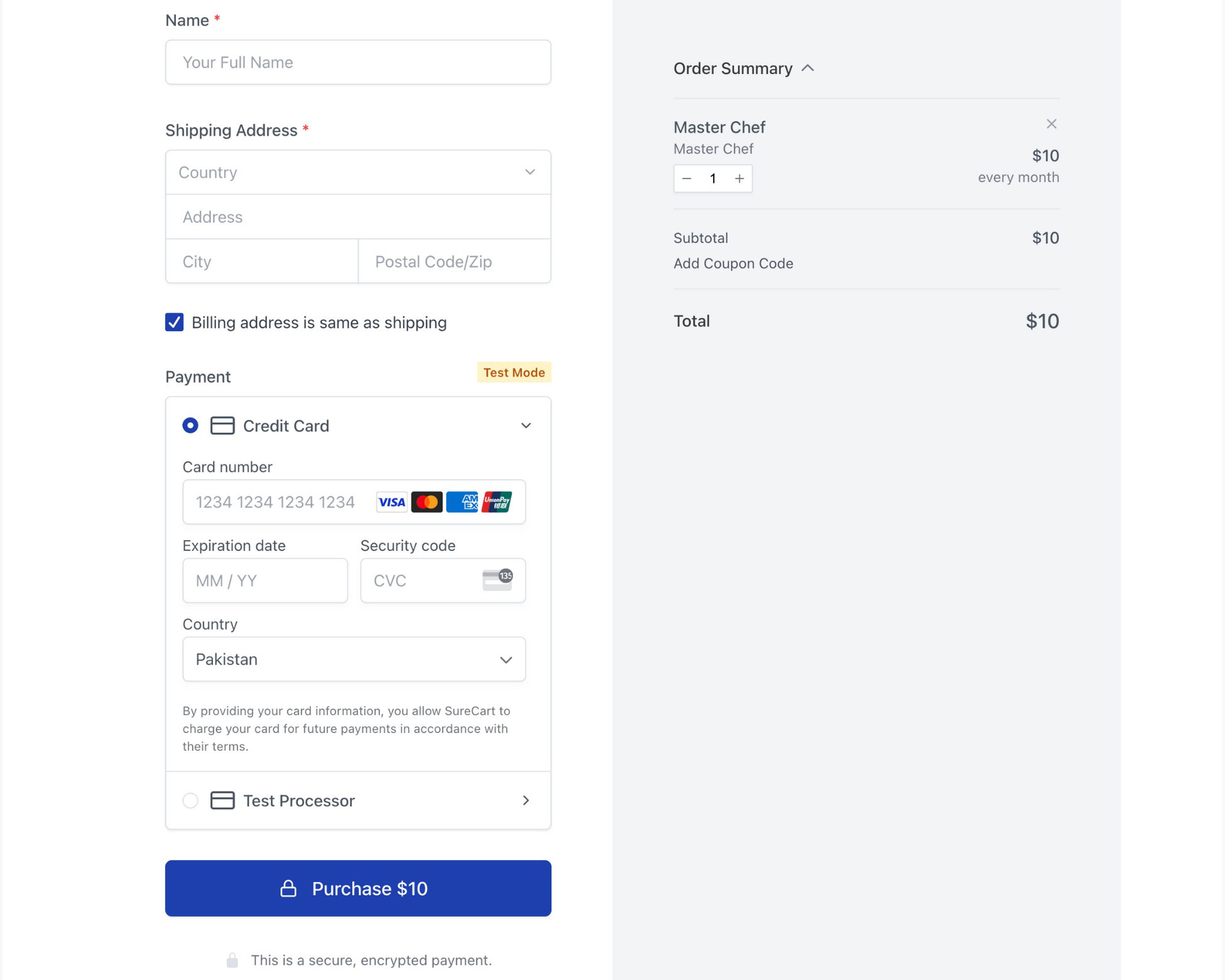 Create a Powerful Membership Site That Makes Money payment page to pay for accessing content