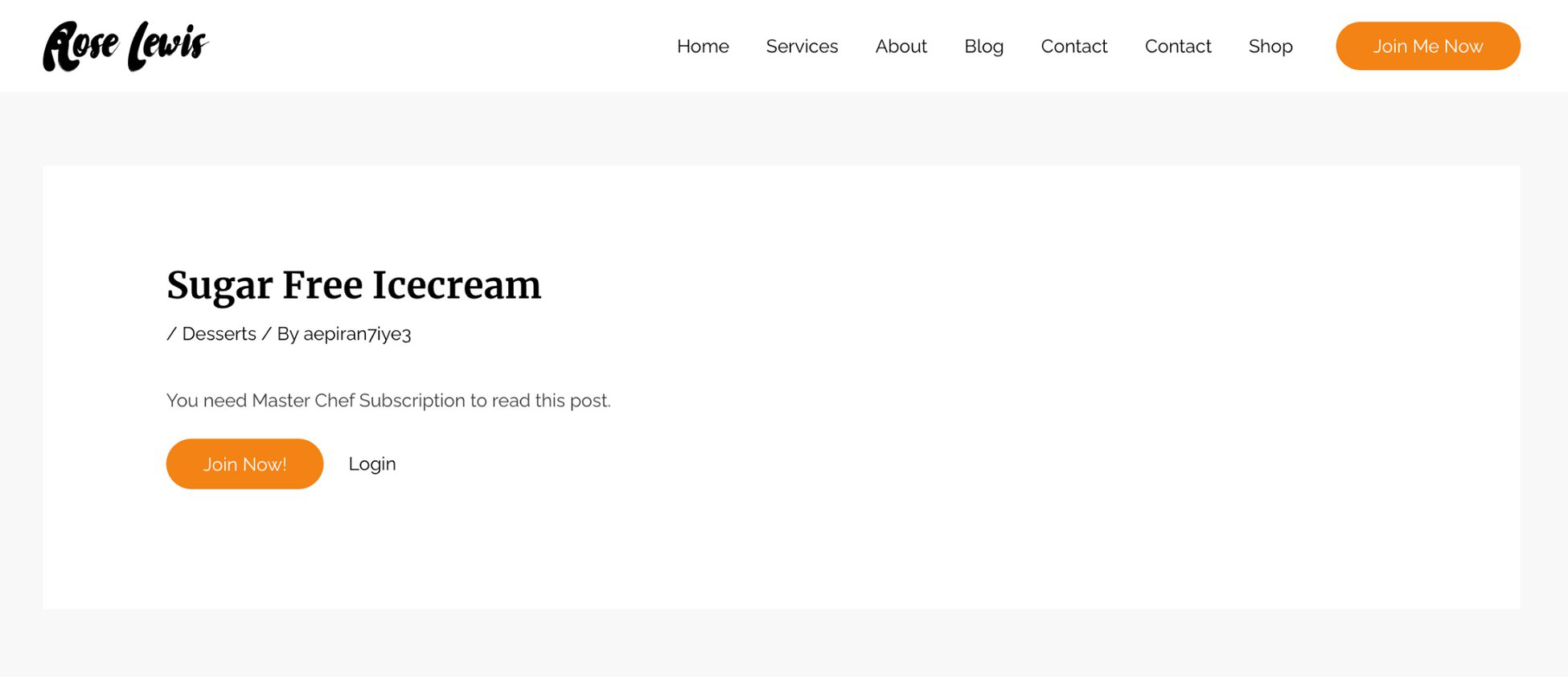 Create a Powerful Membership Site That Makes Money protected content with suremembers