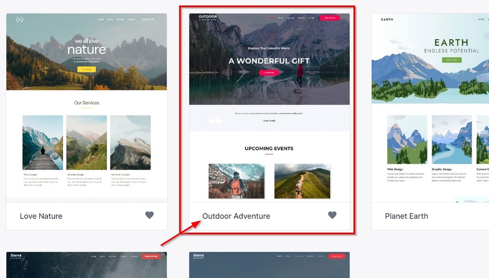 How To Start a Travel Blog: From Creating a Website to Making Money Starter Templates import wizard