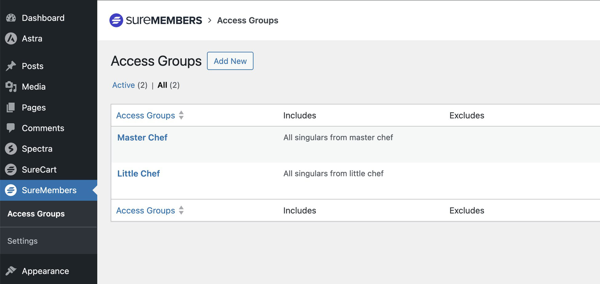 Create a Powerful Membership Site That Makes Money suremembers access group page