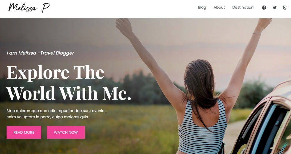 How To Start a Travel Blog: From Creating a Website to Making Money Travel starter template