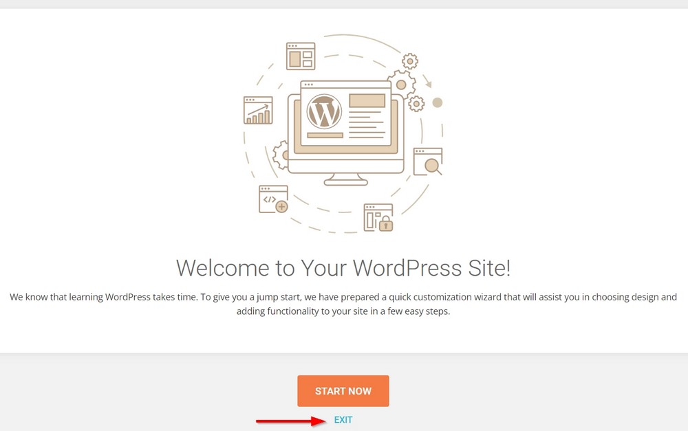 How To Start a Travel Blog: From Creating a Website to Making Money wordpress starter wizard exit link