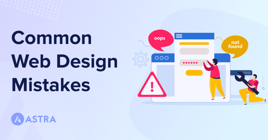17 common website design mistakes and how to avoid them Common Web Design Mistakes 1024x537