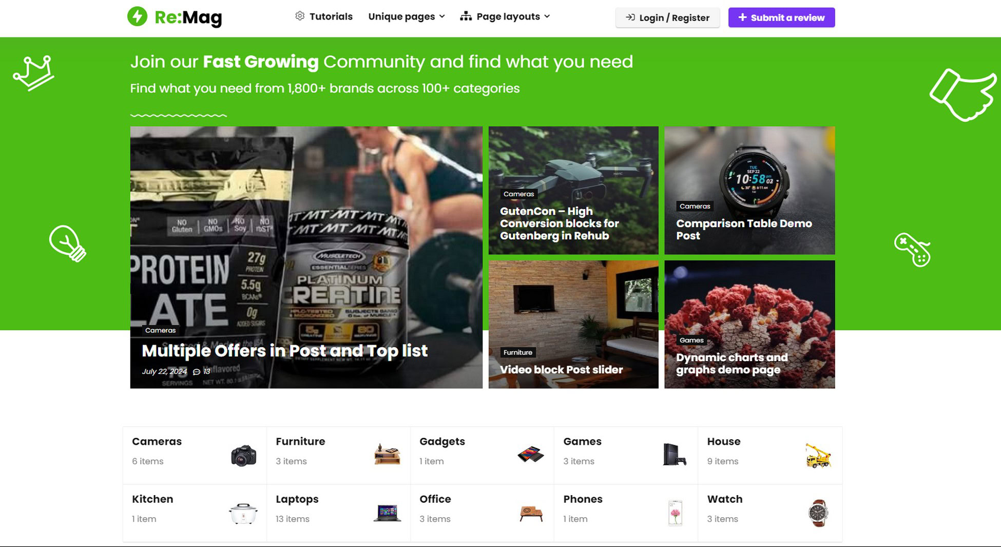 Say It With Style: 31 Stunning WordPress Magazine Themes rehub-wordpress-magazine-theme