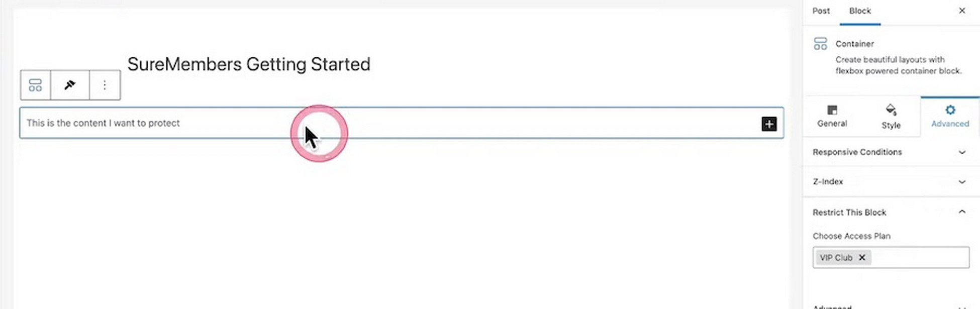 SureMembers Review: A Sure Thing For Member Websites? restrict part of a post