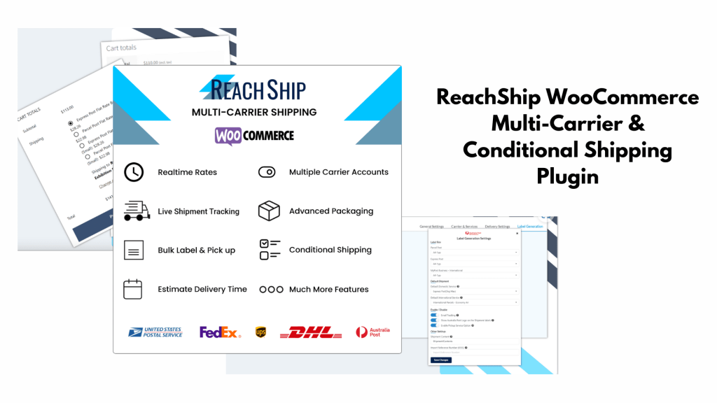 WooCommerce Flat Rate Shipping: All You Need to Know + Setup Guide ReachShip WooCommerce Multi-Carrier & Conditional Shipping Plugin