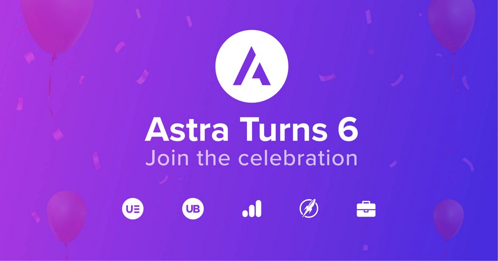 Save big on Astra's 6th anniversary! Join the celebration with our birthday sale Astra birthday sale
