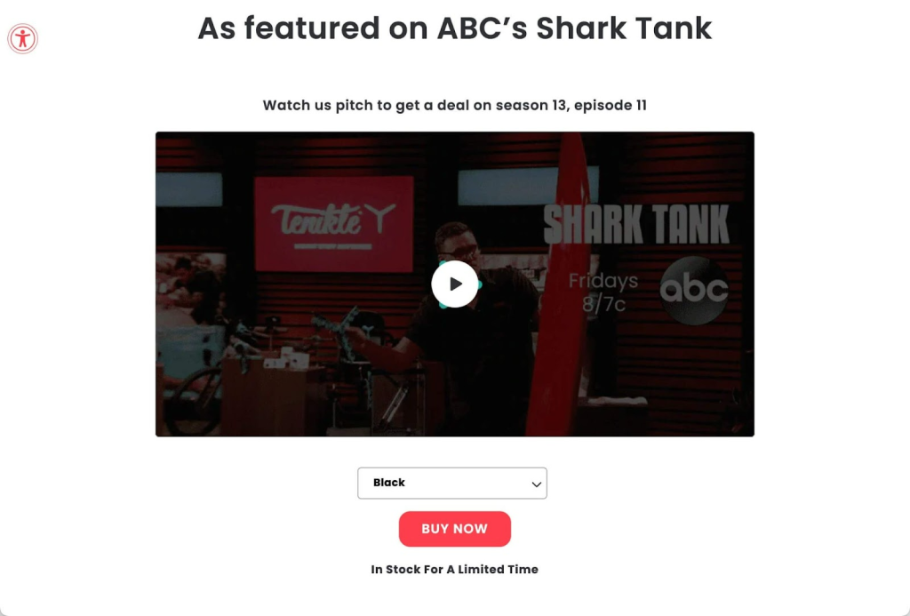 How To Create a Single Product Website: Step by Step With WooCommerce Tenikle Shark Tank TV shows