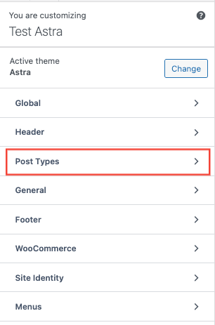 How to Disable or Change the Position of the Featured Image on the Pages? Post Types