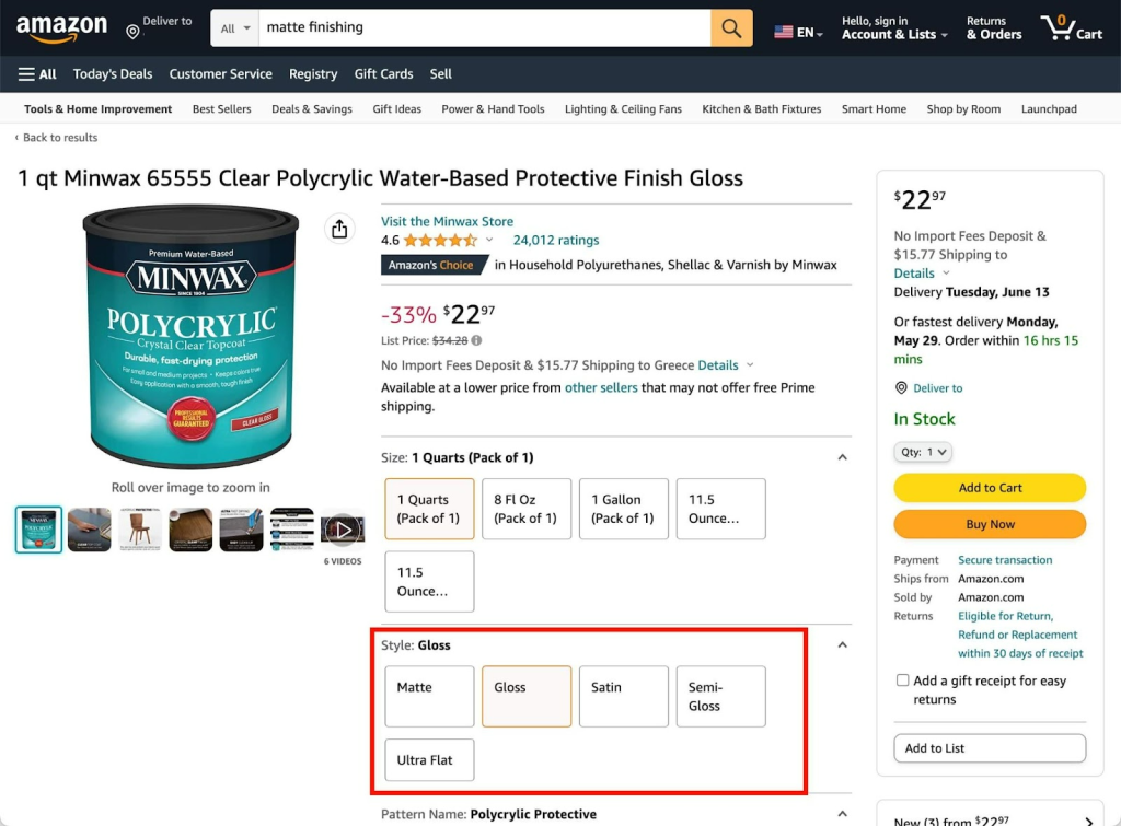 WooCommerce Product Variations: Your Complete Guide To Variable Products matte finishing material