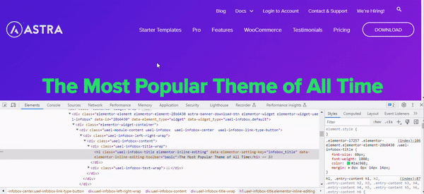 How to Create Custom CSS using Inspect Element Tool? Switching between mobile and desktop sites