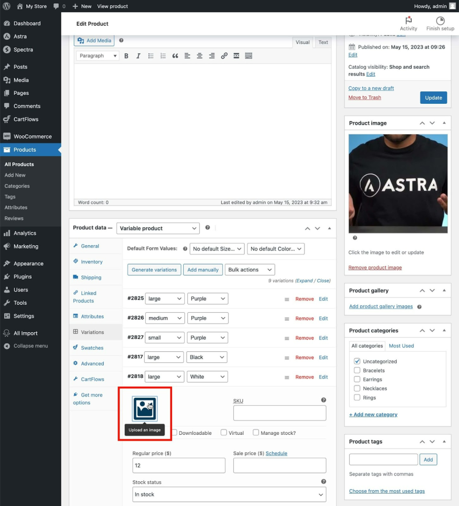 WooCommerce Product Variations: Your Complete Guide To Variable Products product information