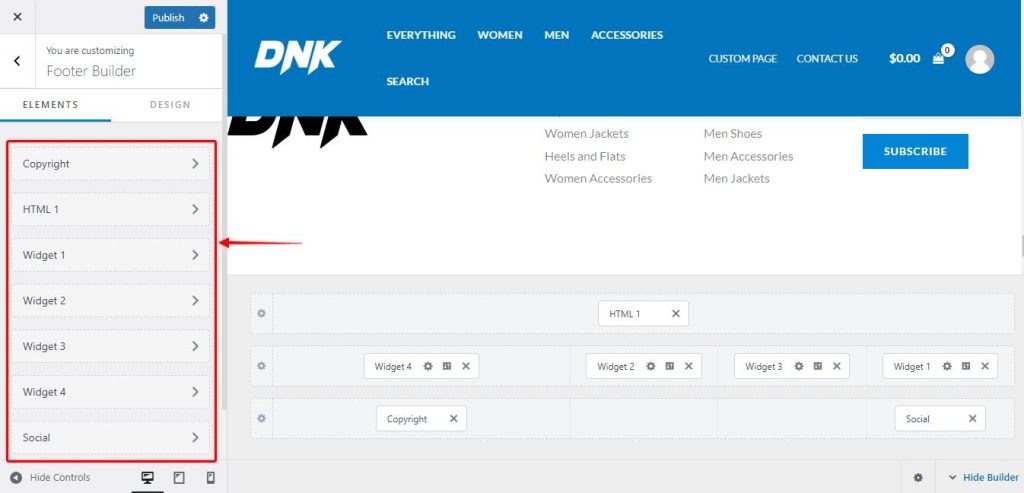 Footer Widgets Module with Astra Pro Astra_footer_builder_widgets