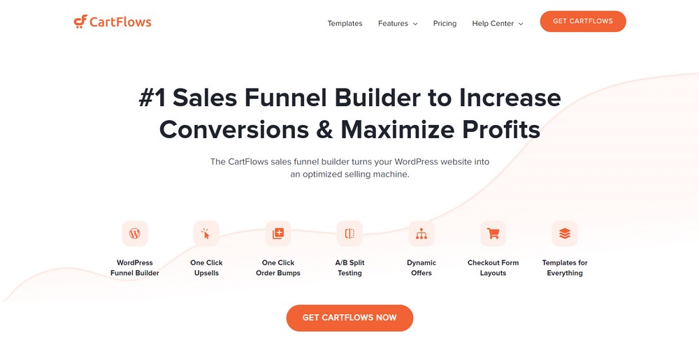10 Best WordPress Sales Funnel Plugins To Boost Conversions CartFlows sales funnel builder for WordPress and WooCommerce