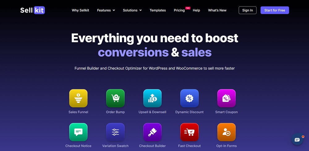 10 Best WordPress Sales Funnel Plugins To Boost Conversions SellKit funnel builder checkout optimizer for WooCommerce