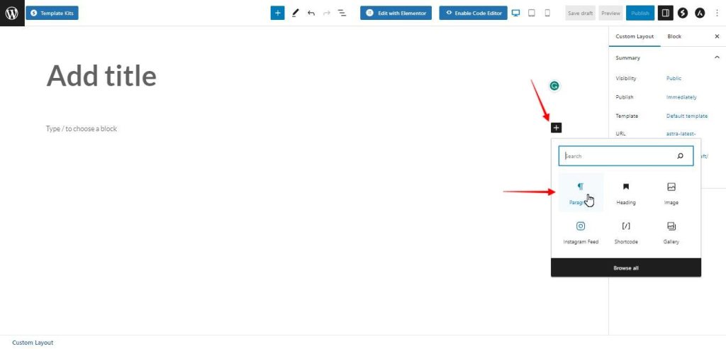 Now You Can Build Custom Layouts with Gutenberg! Ast_custom_layout_design