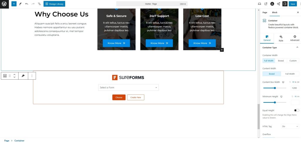 Stay Connected: Add a Contact Form to Your WordPress Website SureForms block