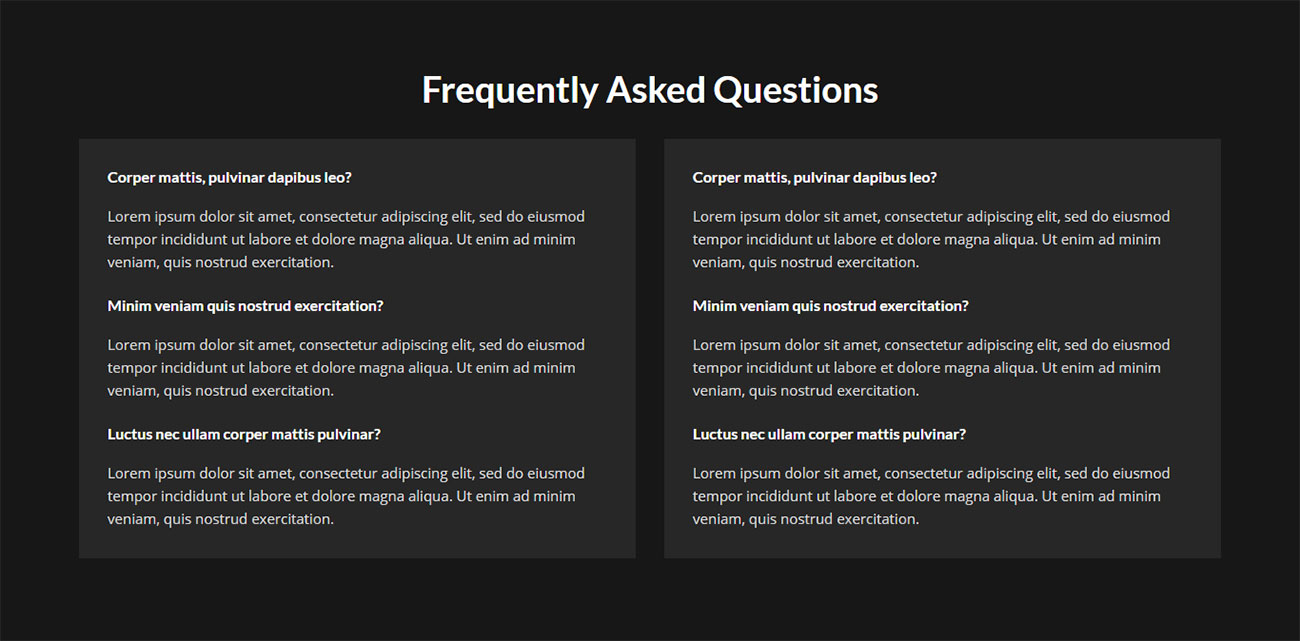 Faq 8g
