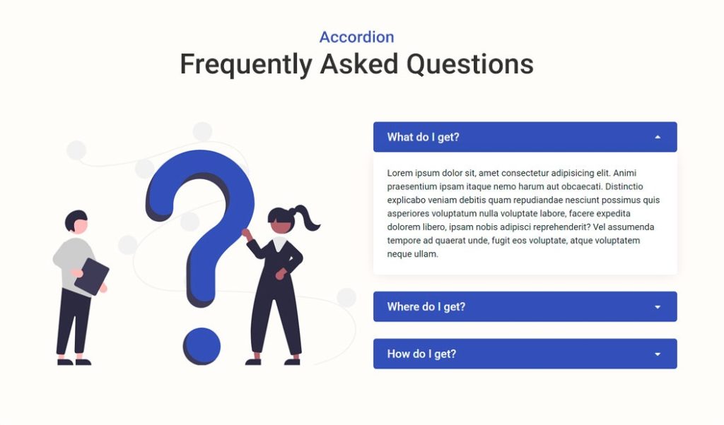 FAQ designs