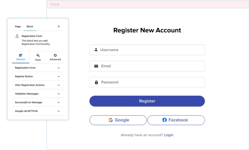 📣 Introducing Spectra Pro: Unleash your web design superpowers like a Pro! Registration Block