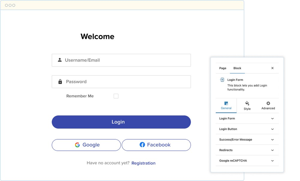 📣 Introducing Spectra Pro: Unleash your web design superpowers like a Pro! Login Block