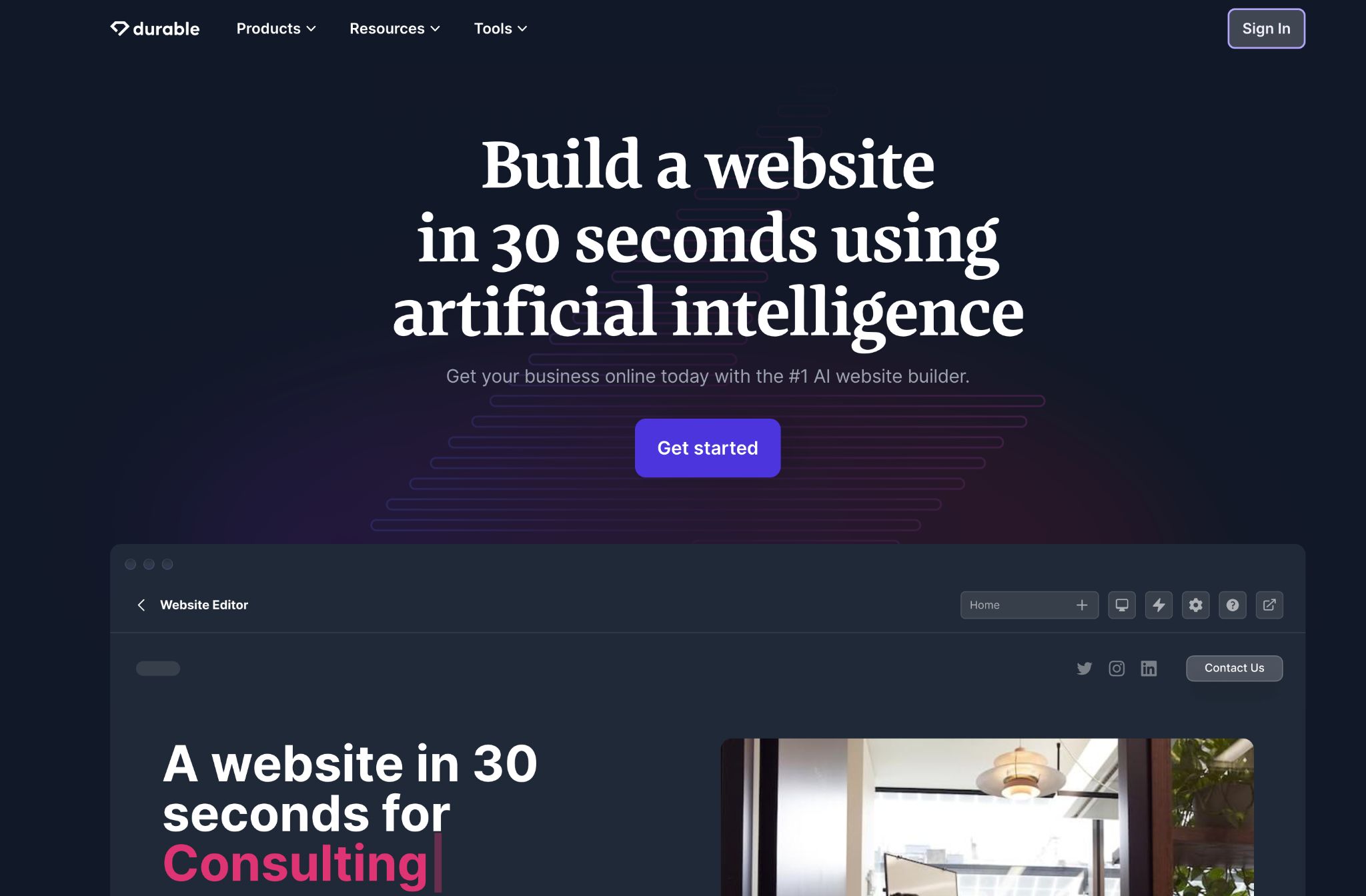 12 Best AI Website Builders To Unlock Your Creativity durable ai website builder