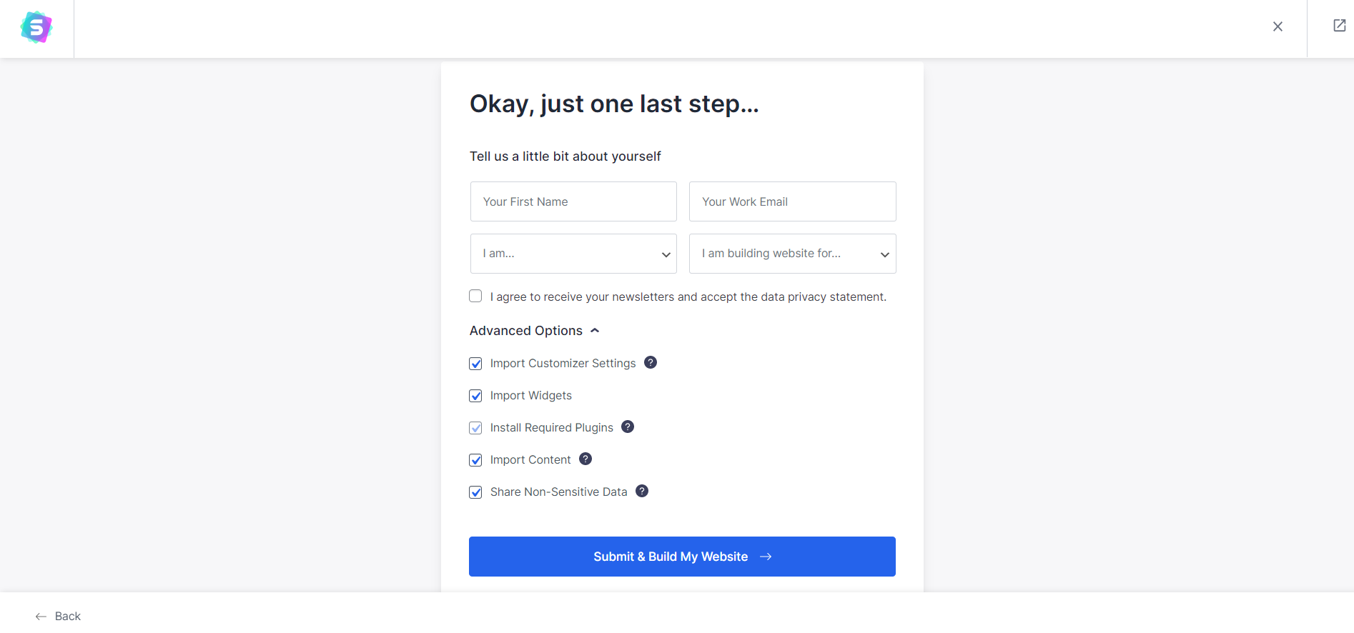 How To Build a WordPress Website Using Astra Pro and Cloudways Hosting finishing website setup