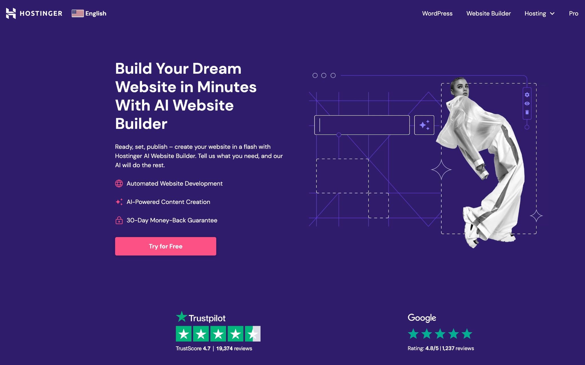 12 Best AI Website Builders To Unlock Your Creativity hostinger website builder