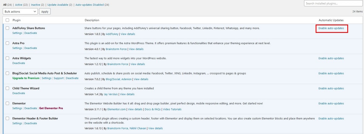9 Situations That Strike Fear Into WordPress Administrators (And How To Avoid Them) Keep WordPress and plugins updated