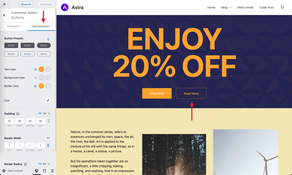 Outline Buttons Setup 1024x613