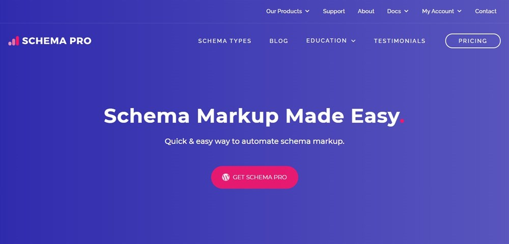 How To Build a WordPress Website Using Astra Pro and Cloudways Hosting Schema Pro homepage