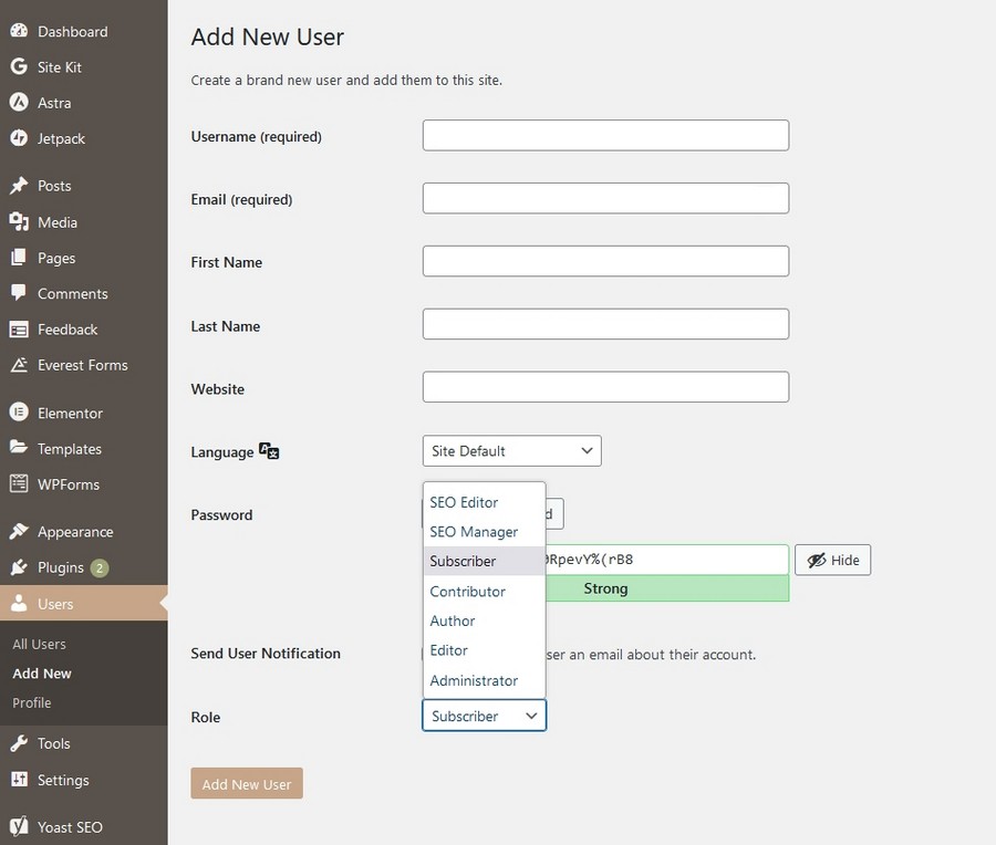 9 Situations That Strike Fear Into WordPress Administrators (And How To Avoid Them) the principle of least privilege with user roles