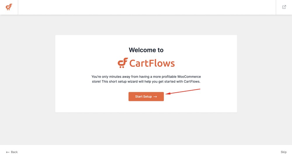 How To Create Effective Landing Pages for eBooks the Start Setup button