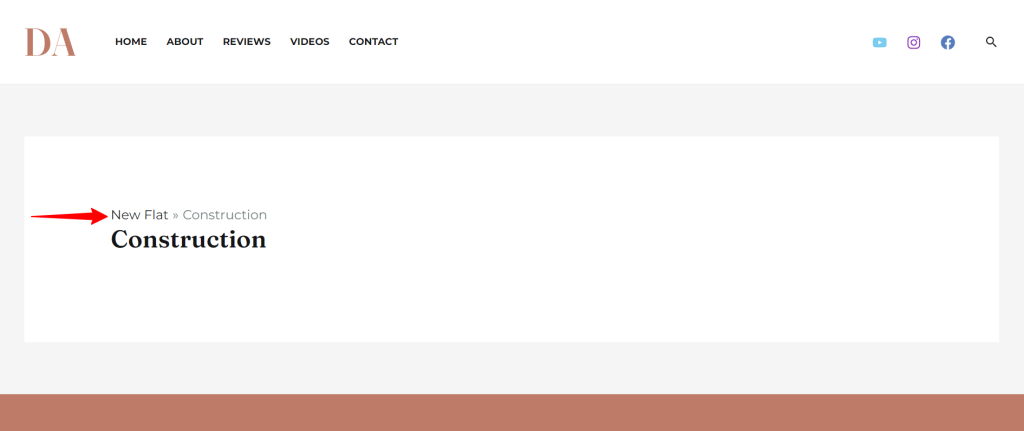 How to Change the "HOME" String in Breadcrumbs Updated Breadcrumb 1 1024x431
