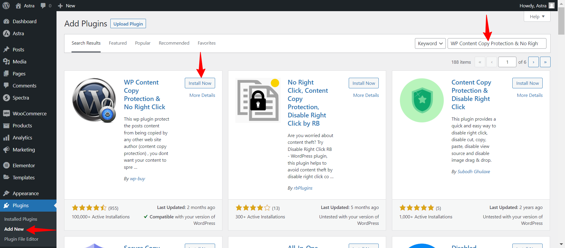 How To Disable Right Click in WordPress wp content plugin