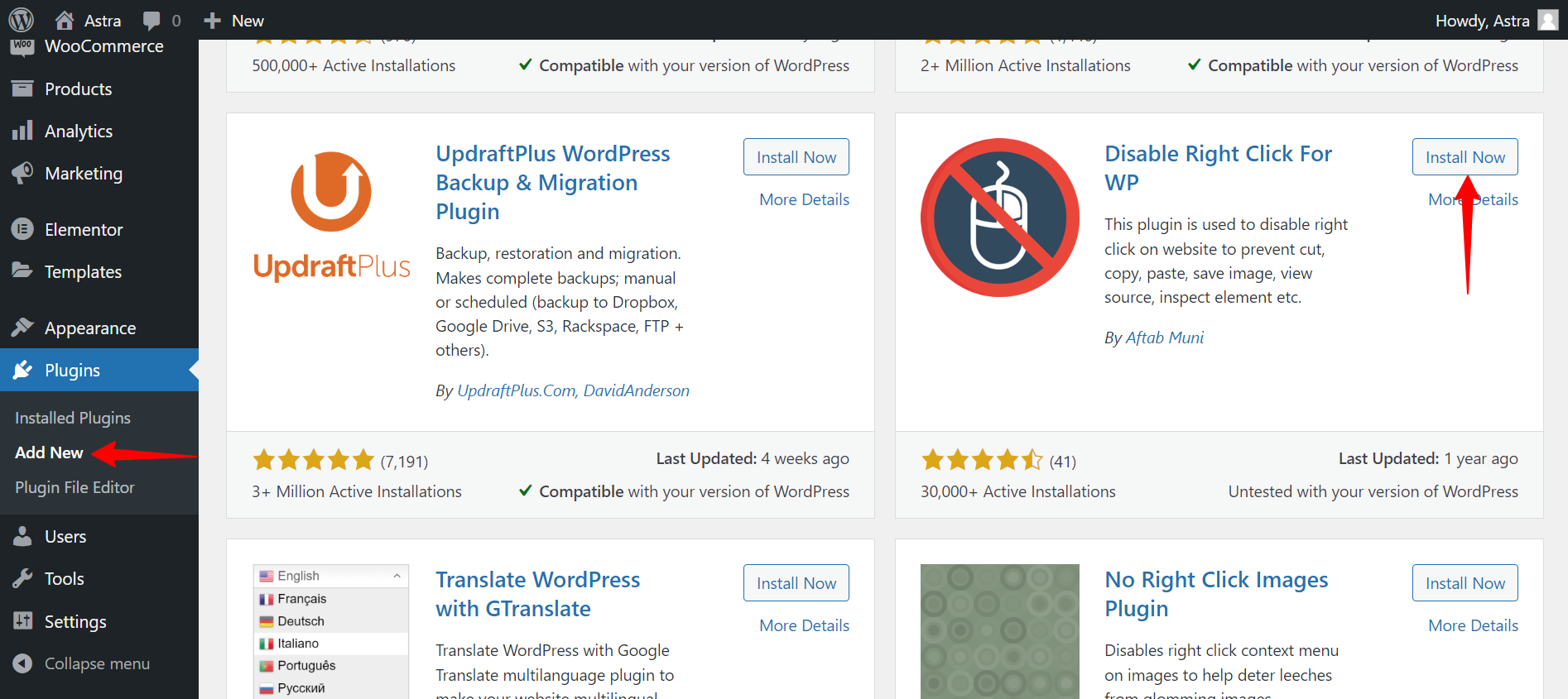 How To Disable Right Click in WordPress adding a new plugin