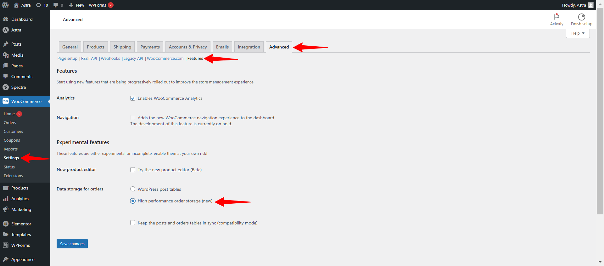 How Astra Pro Supports WooCommerce's HPOS Upgrade WooCommerce HPOS with Astra Pro