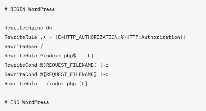 9 Situations That Strike Fear Into WordPress Administrators (And How To Avoid Them) WordPress .htaccess file